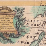 Точная карта Московии или России в Европе. 1754