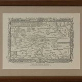 Карта России по Герберштейну. 1899