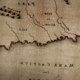 Азия, Чёрное и Каспийское моря. 1720