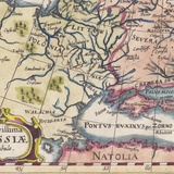 Новейшая карта России. 1676