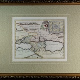 Азия, Чёрное и Каспийское моря. 1720