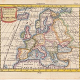 Европа по последним наблюдениям Королевской Академии наук. 1759