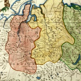 Карта Сибири и соседних стран. 1757 г.