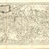 Карта Сибири и соседних стран. 1758