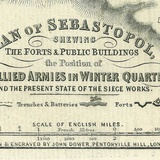 План Севастополя. 1855