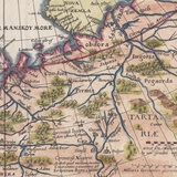 Новейшая карта России. 1676