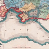 Россия в Европе. Южная часть. 1843