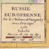 Европейская Россия. 1750