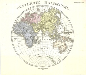 - Карта мира. Восточное полушарие. 1901 - 599.901.xxx-23