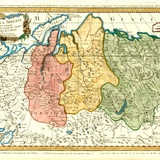 Карта Сибири и соседних стран. 1757 г.