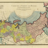Карта Российской империи в Европе и Азии. 1781 г.