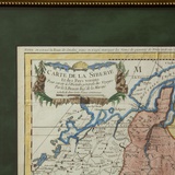 Карта Сибири и соседних стран. 1757 г.