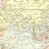 Карта мира в проекции Маркатора. 1876