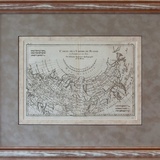 Карта Российской империи в Европе и Азии. 1780