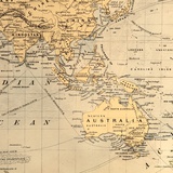 Карта мира. 1881