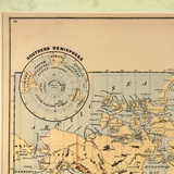 Карта мира. 1881