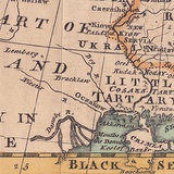 Точная карта Московии или России в Европе. 1754